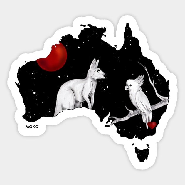 Australia Sticker by MOKO